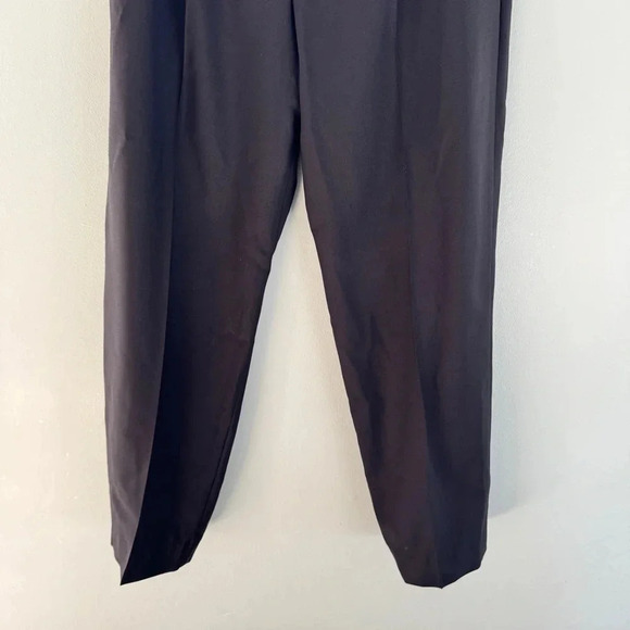 Nili Lotan Pleated Wool-Blend Tapered Leg Pants - Picture 4 of 10